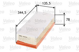 Valeo Φίλτρο Αέρα - 585028