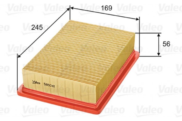 Valeo Φίλτρο Αέρα - 585041