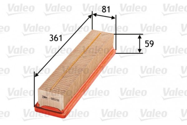 Valeo Φίλτρο Αέρα - 585056