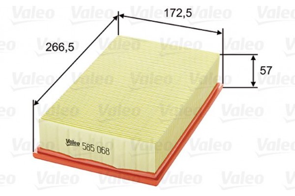 Valeo Φίλτρο Αέρα - 585068