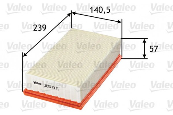 Valeo Φίλτρο Αέρα - 585071