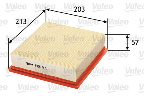 Valeo Φίλτρο Αέρα - 585101