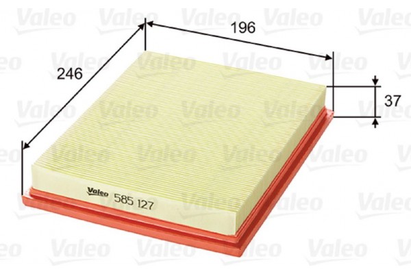 Valeo Φίλτρο Αέρα - 585127