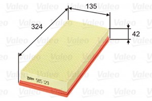 Valeo Φίλτρο Αέρα - 585129