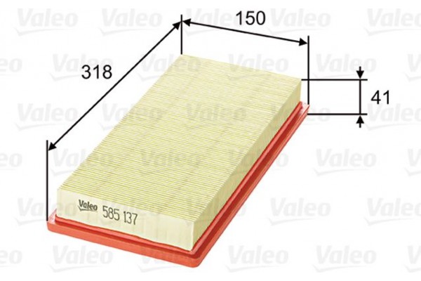 Valeo Φίλτρο Αέρα - 585137