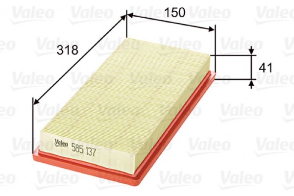 Valeo Φίλτρο Αέρα - 585137