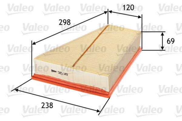 Valeo Φίλτρο Αέρα - 585149