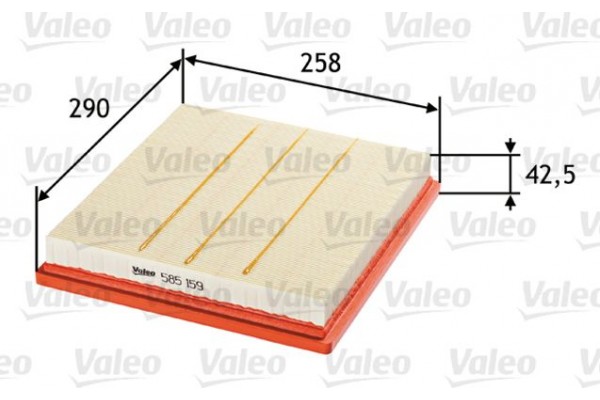 Valeo Φίλτρο Αέρα - 585159