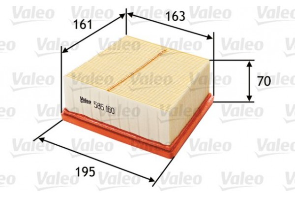 Valeo Φίλτρο Αέρα - 585160