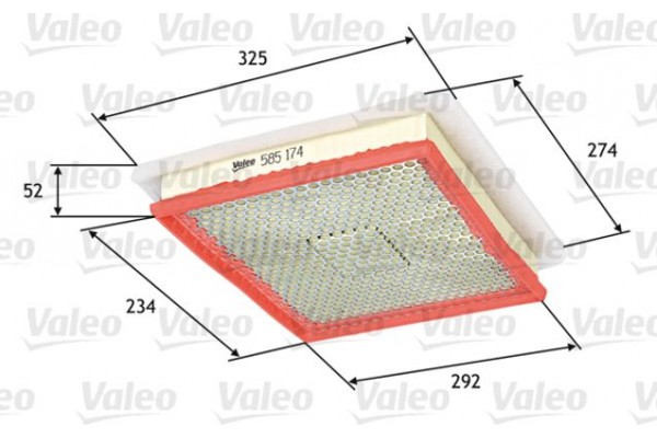 Valeo Φίλτρο Αέρα - 585174