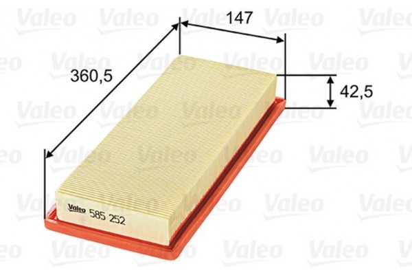 Valeo Φίλτρο Αέρα - 585252