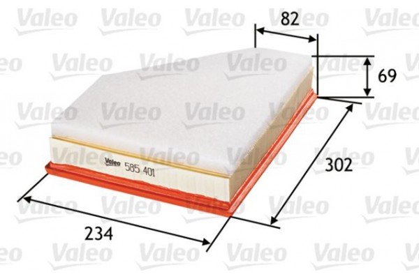 Valeo Φίλτρο Αέρα - 585401