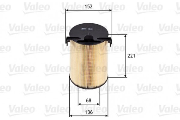 Valeo Φίλτρο Αέρα - 585652