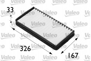 Valeo Φίλτρο, Αέρας Εσωτερικού Χώρου - 698203