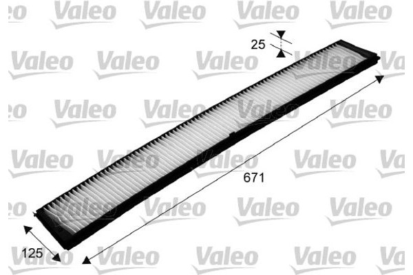 Valeo Φίλτρο, Αέρας Εσωτερικού Χώρου - 698489