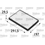 Valeo Φίλτρο, Αέρας Εσωτερικού Χώρου - 698662