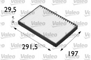 Valeo Φίλτρο, Αέρας Εσωτερικού Χώρου - 698662