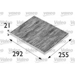 Valeo Φίλτρο, Αέρας Εσωτερικού Χώρου - 698688