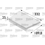 Valeo Φίλτρο, Αέρας Εσωτερικού Χώρου - 698700