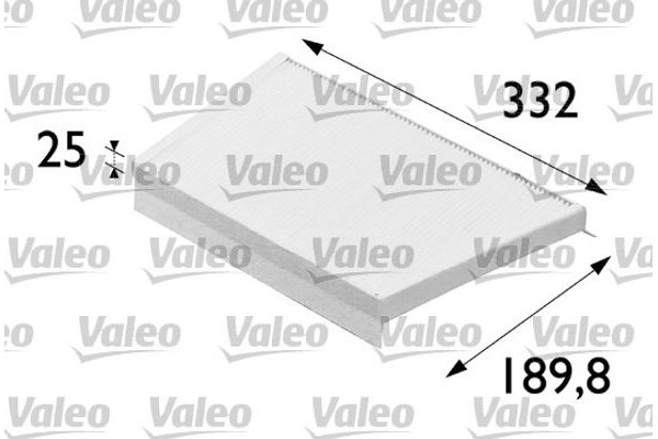 Valeo Φίλτρο, Αέρας Εσωτερικού Χώρου - 698700