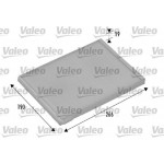 Valeo Φίλτρο, Αέρας Εσωτερικού Χώρου - 698731