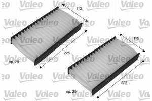Valeo Φίλτρο, Αέρας Εσωτερικού Χώρου - 698735