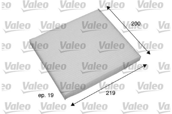 Valeo Φίλτρο, Αέρας Εσωτερικού Χώρου - 698795