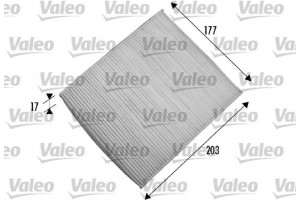 Valeo Φίλτρο, Αέρας Εσωτερικού Χώρου - 698866