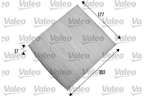 Valeo Φίλτρο, Αέρας Εσωτερικού Χώρου - 698866 Valeo Φίλτρο, Αέρας Εσωτερικού Χώρου - 698866