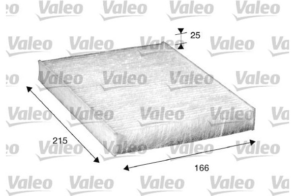 Valeo Φίλτρο, Αέρας Εσωτερικού Χώρου - 698867