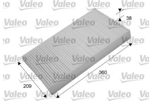Valeo Φίλτρο, Αέρας Εσωτερικού Χώρου - 698871