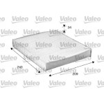 Valeo Φίλτρο, Αέρας Εσωτερικού Χώρου - 698882