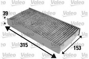 Valeo Φίλτρο, Αέρας Εσωτερικού Χώρου - 698884
