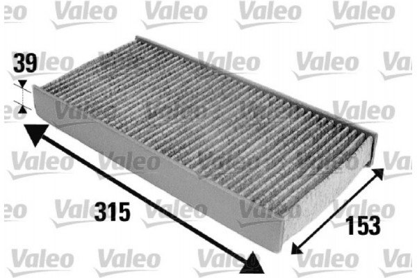 Valeo Φίλτρο, Αέρας Εσωτερικού Χώρου - 698884