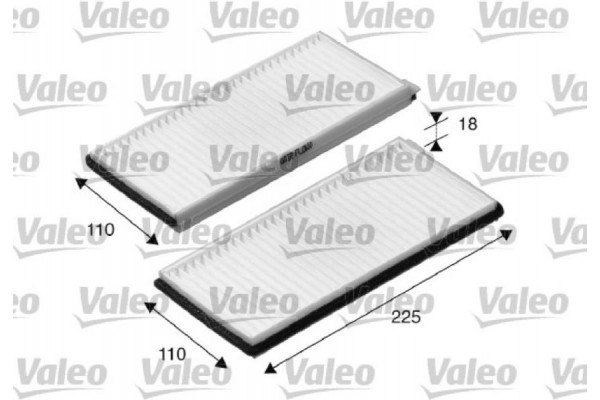 Valeo Φίλτρο, Αέρας Εσωτερικού Χώρου - 698894