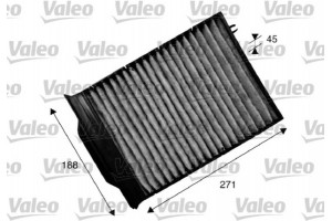 Valeo Φίλτρο, Αέρας Εσωτερικού Χώρου - 715539