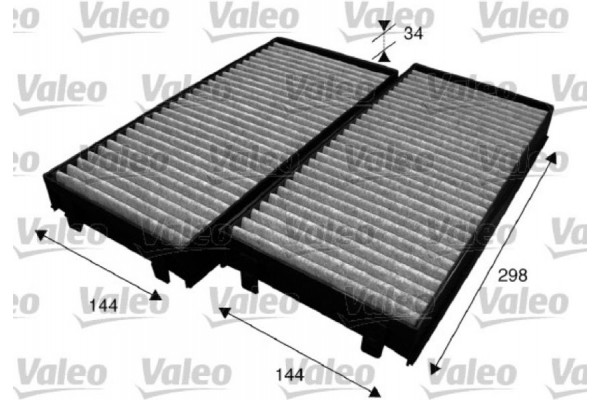 Valeo Φίλτρο, Αέρας Εσωτερικού Χώρου - 715584
