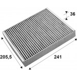 Valeo Φίλτρο, Αέρας Εσωτερικού Χώρου - 715659