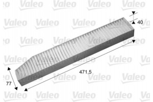 Valeo Φίλτρο, Αέρας Εσωτερικού Χώρου - 715670