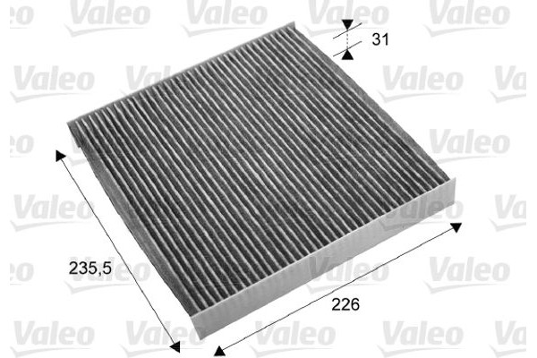 Valeo Φίλτρο, Αέρας Εσωτερικού Χώρου - 715678