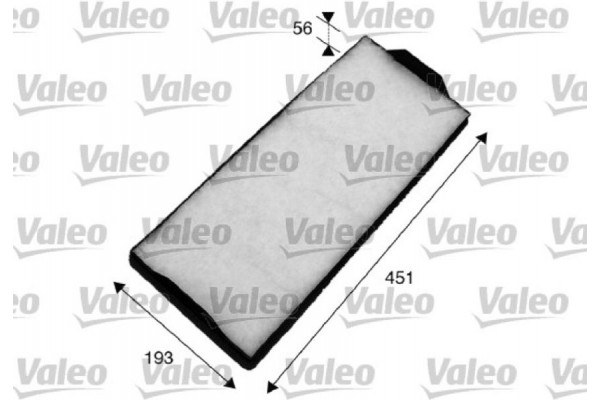 Valeo Φίλτρο, Αέρας Εσωτερικού Χώρου - 716018 Valeo Φίλτρο, Αέρας Εσωτερικού Χώρου - 716018