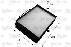Valeo Φίλτρο, Αέρας Εσωτερικού Χώρου - 716039