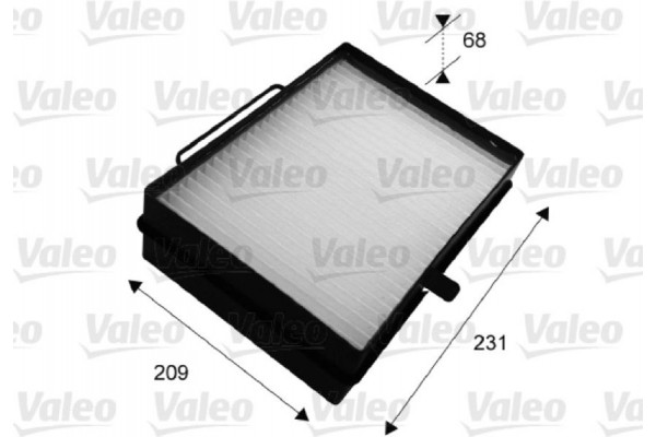 Valeo Φίλτρο, Αέρας Εσωτερικού Χώρου - 716039