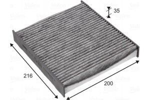 Valeo Φίλτρο, Αέρας Εσωτερικού Χώρου - 715725