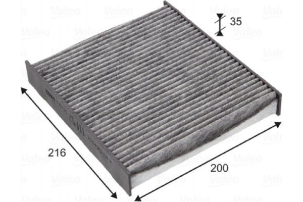 Valeo Φίλτρο, Αέρας Εσωτερικού Χώρου - 715725