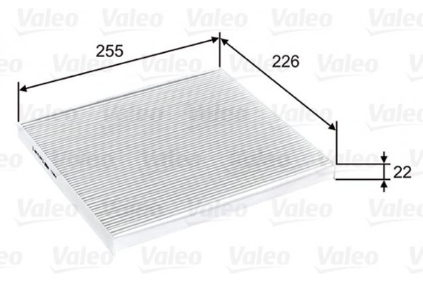 Valeo Φίλτρο, Αέρας Εσωτερικού Χώρου - 715804