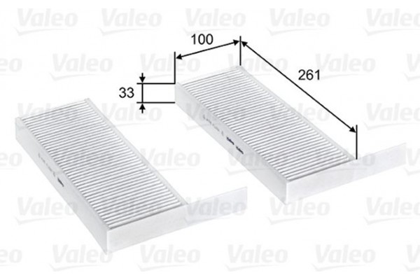 Valeo Φίλτρο, Αέρας Εσωτερικού Χώρου - 715808