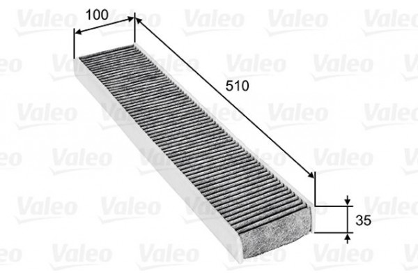 Valeo Φίλτρο, Αέρας Εσωτερικού Χώρου - 698745