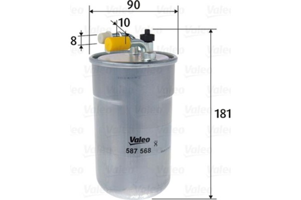 Valeo Φίλτρο Καυσίμου - 587568