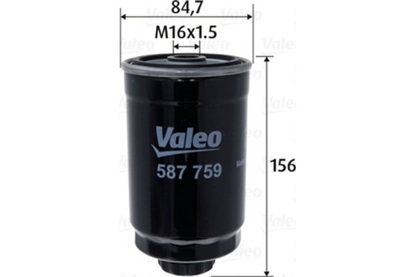 Valeo Φίλτρο Καυσίμου - 587759